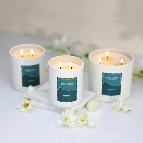 Hunza Candle - Number 1 Scented Essentials Brand in Pakistan