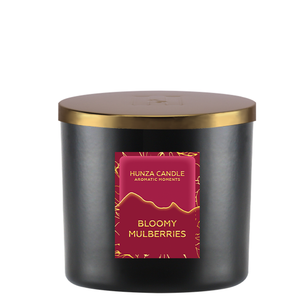 Bloomy Mulberries 3 wick luxury candle