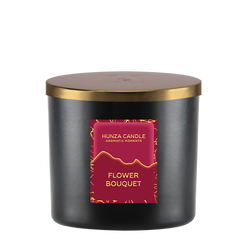 Flower Bouquet 3 Wick Luxury Candle