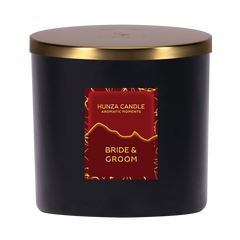 Bride & Groom 3 Wick Luxury Candle
