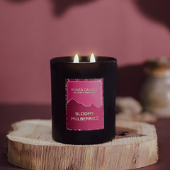 Bloomy Mulberries Home Candle