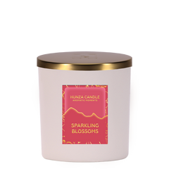Sparkling Blossom Deluxe Candle Hunza Candle