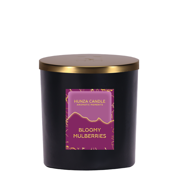Bloomy Mulberries Deluxe Candle Hunza Candle