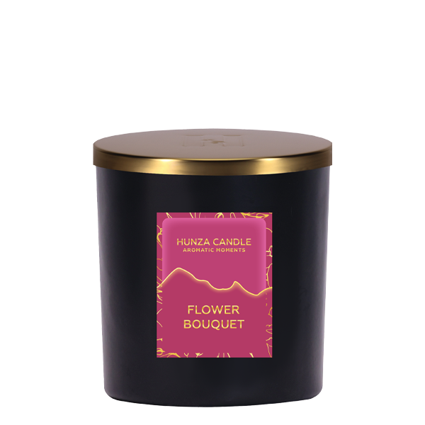 Flower Bouquet Deluxe Candle Hunza Candle