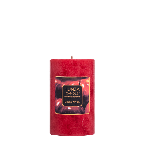 Spiced Apple Pillar Candle 2.4x4