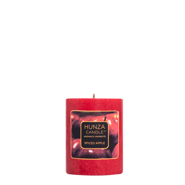 Spiced Apple Pillar Candle 2.4x3