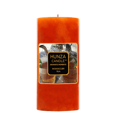 Moroccan Tea Pillar Candle 3x6