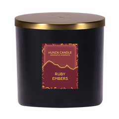 Ruby Embers 3 Wick Luxury Candle