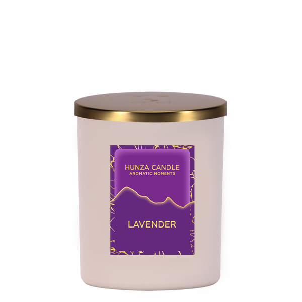 Lavender Home Candle Hunza Candle