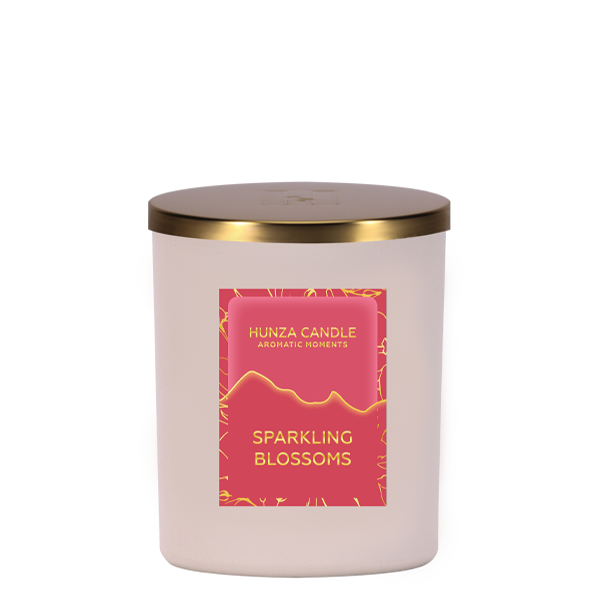 Sparkling Blossom Home Candle Hunza Candle