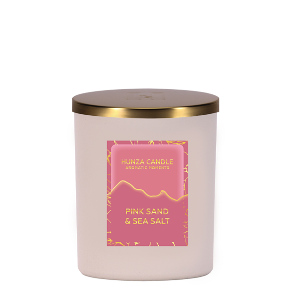 Pink Sand & Sea Salt Home Candle Hunza Candle